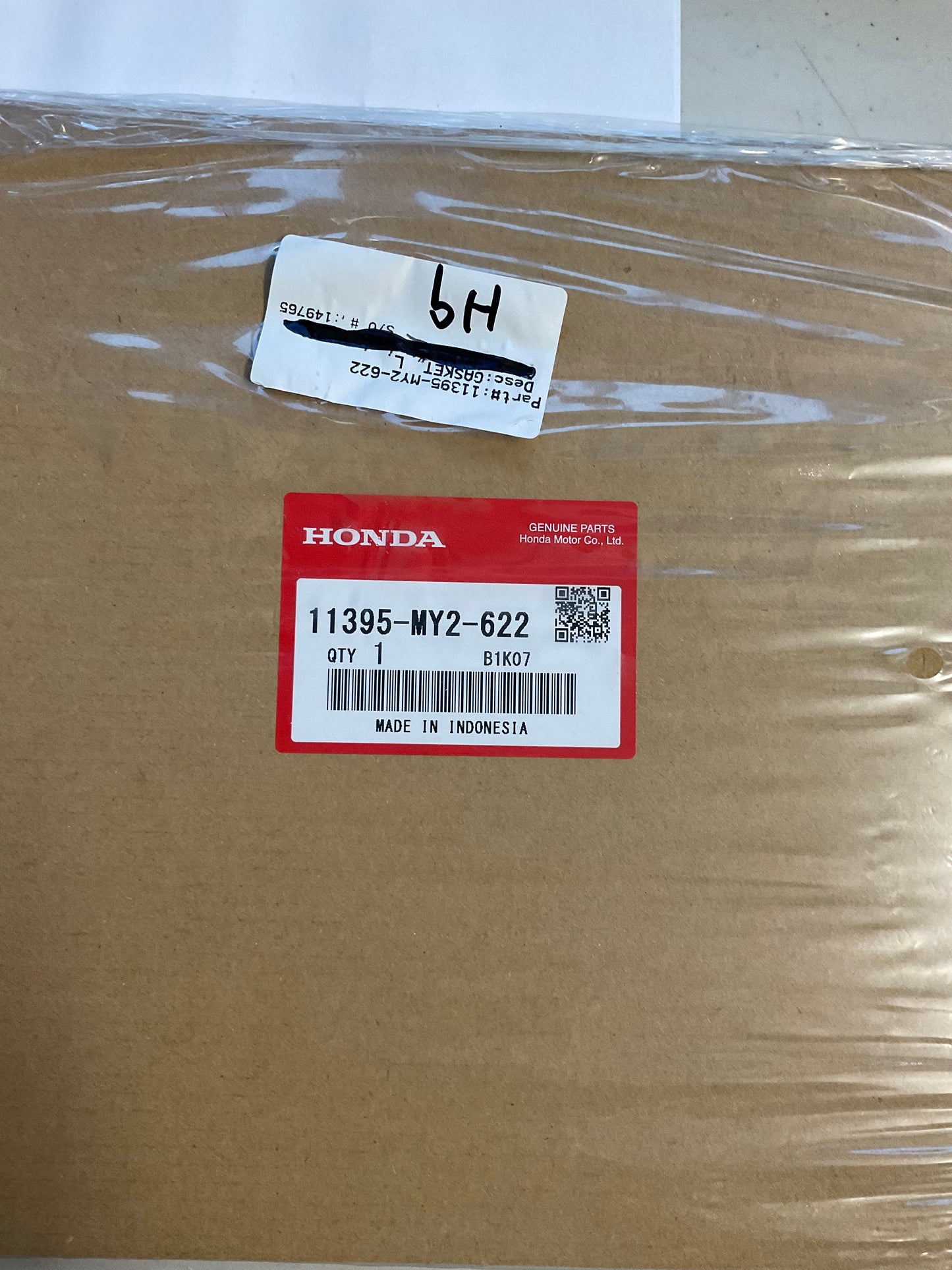 Gasket, L HONDA ORIGINAL XR650L