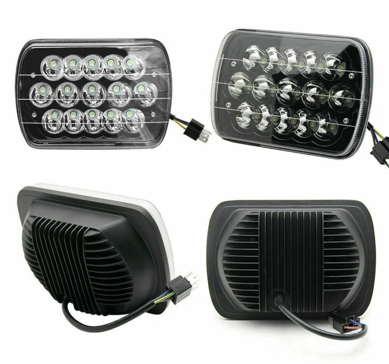 Foco LED 7x6 para Ford y Jeep