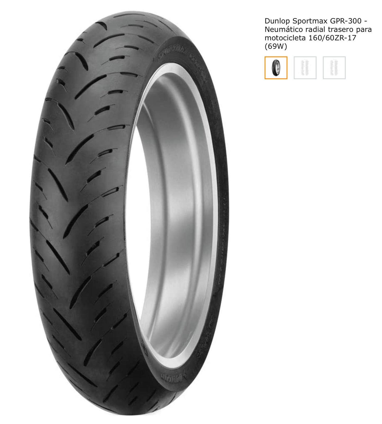 Dunlop Sportmax GPR 300 160/60ZR-17