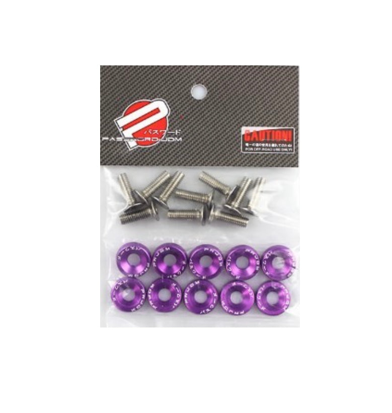 10pcs Aluminum Fender Washers