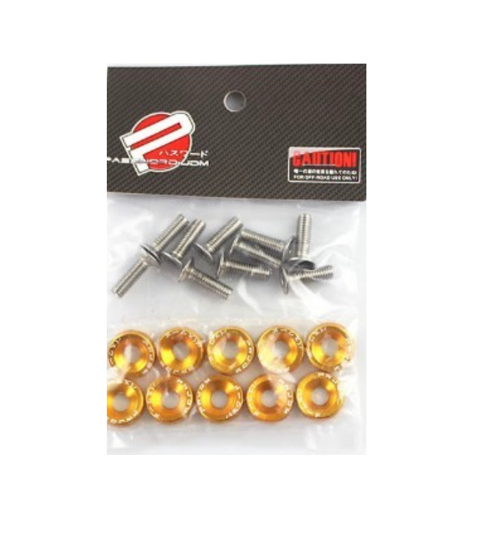 10pcs Aluminum Fender Washers